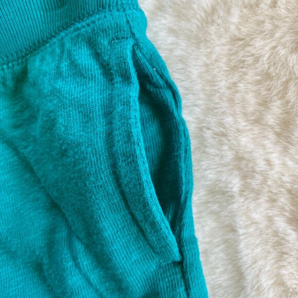 Gap Boy's Teal Cotton Pull-On Tropical Surfer Beach Shorts Size 3 Years - Picture 5 of 9